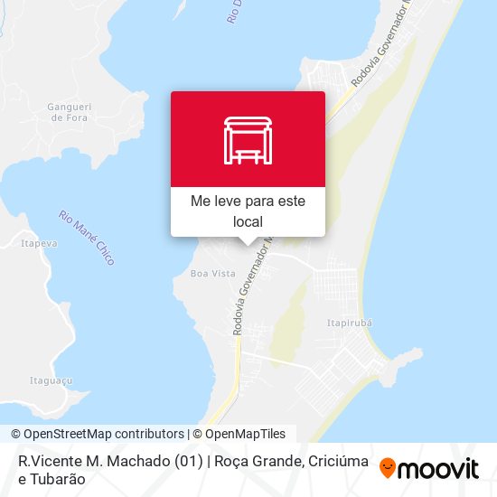 R.Vicente M. Machado (01) | Roça Grande mapa