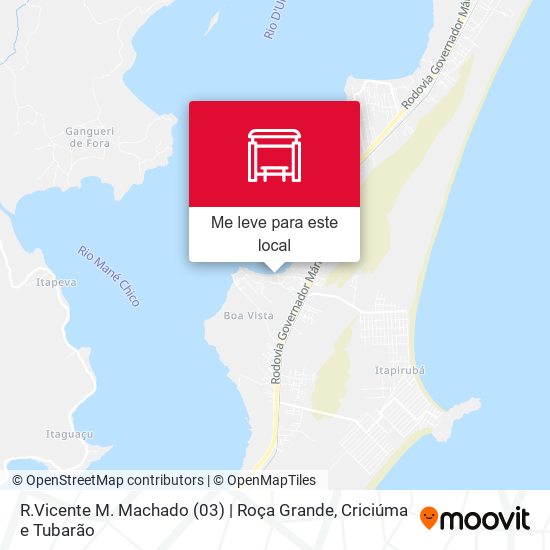 R.Vicente M. Machado (03) | Roça Grande mapa