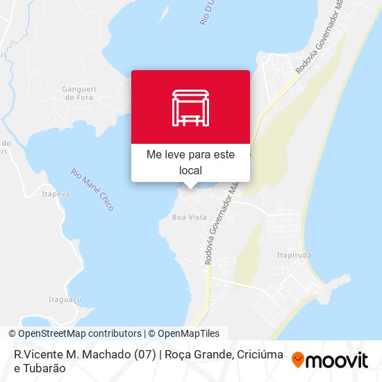 R.Vicente M. Machado (07) | Roça Grande mapa