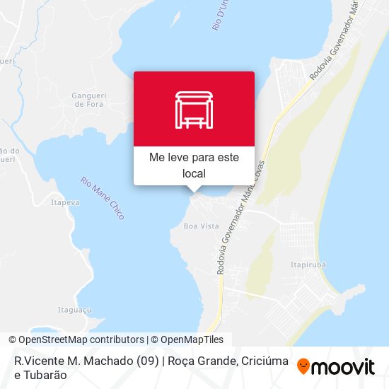 R.Vicente M. Machado (09) | Roça Grande mapa