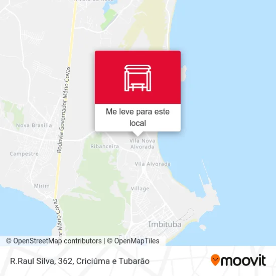 R.Raul Silva, 362 mapa