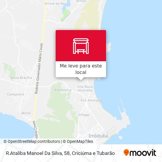 R.Ataliba Manoel Da Silva, 58 mapa