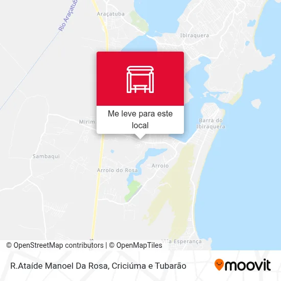 R.Ataíde Manoel Da Rosa mapa