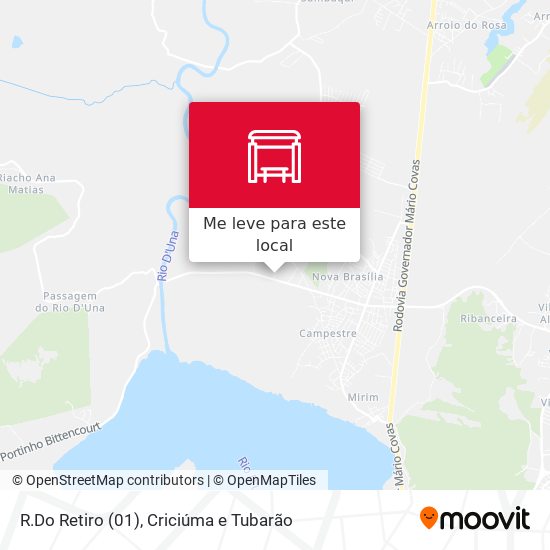 R.Do Retiro (01) mapa