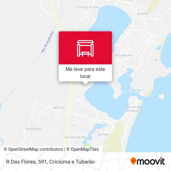 R.Das Flores, 591 mapa