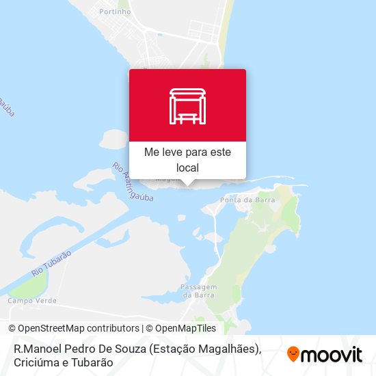 R.Manoel Pedro De Souza (Estação Magalhães) mapa