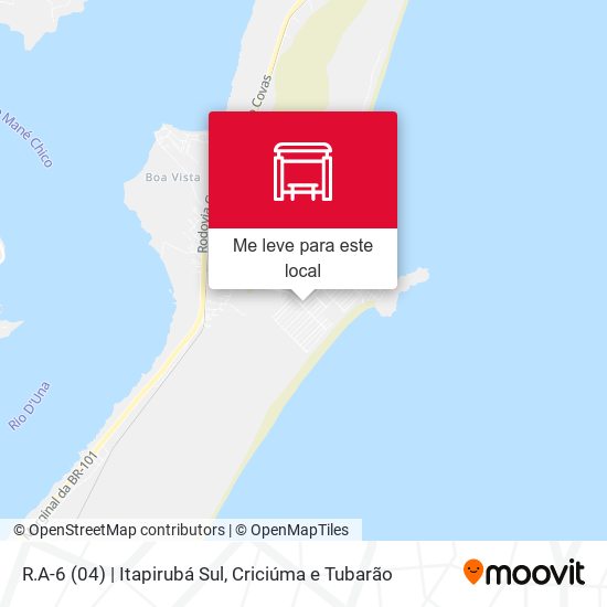 R.A-6 (04) | Itapirubá Sul mapa