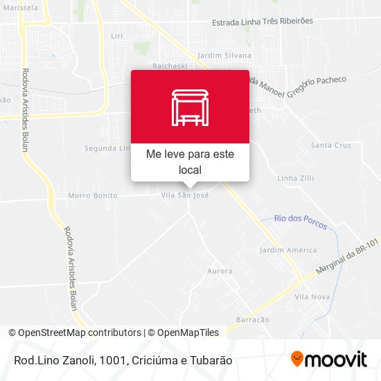 Rod.Lino Zanoli, 1001 mapa