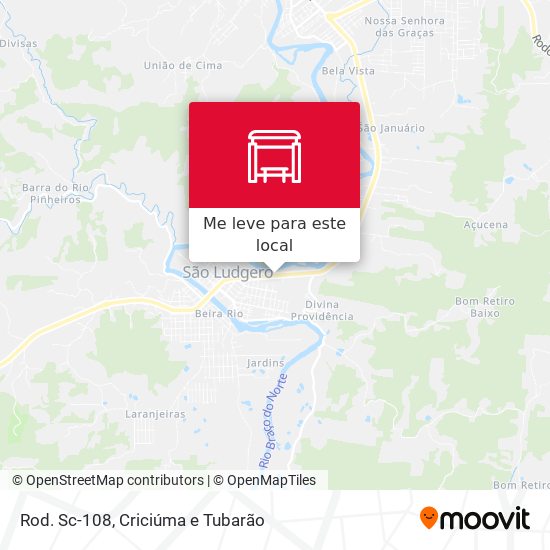 Rod. Sc-108 mapa