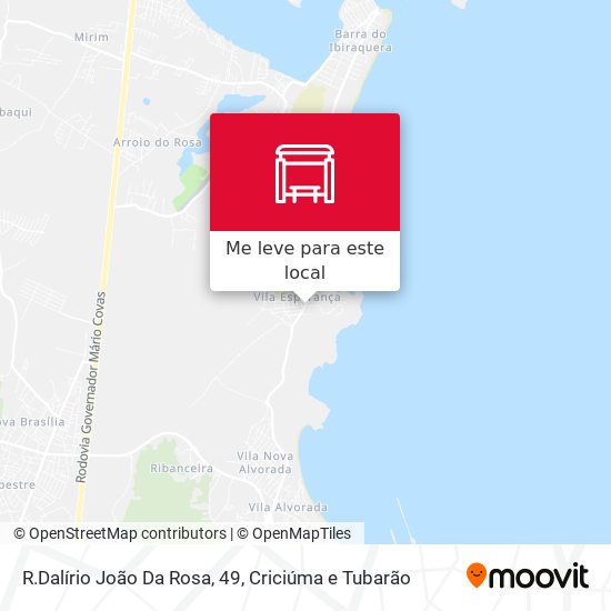 R.Dalírio João Da Rosa, 49 mapa