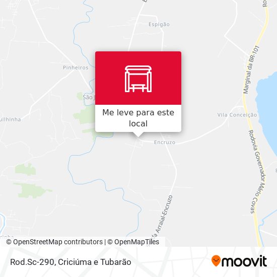 Rod.Sc-290 mapa