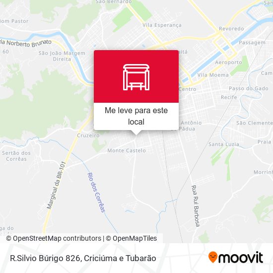 R.Silvio Búrigo 826 mapa
