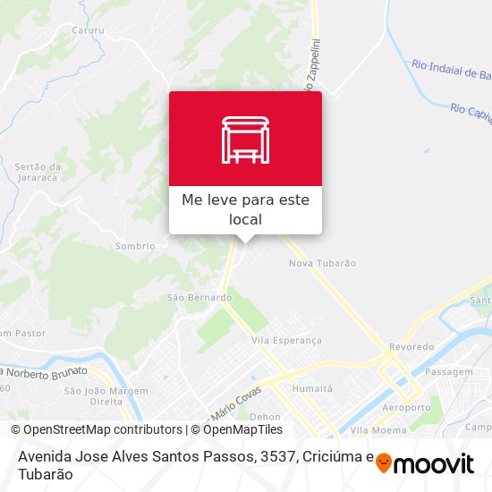 Avenida Jose Alves Santos Passos, 3537 mapa