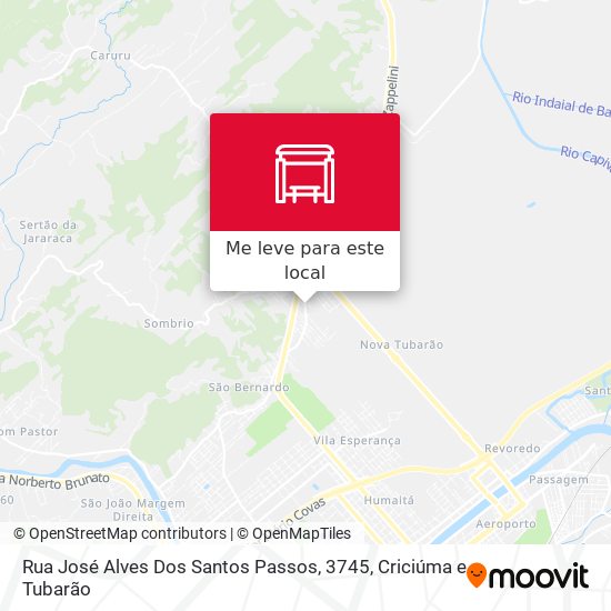 Rua José Alves Dos Santos Passos, 3745 mapa