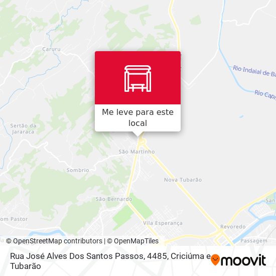 Rua José Alves Dos Santos Passos, 4485 mapa