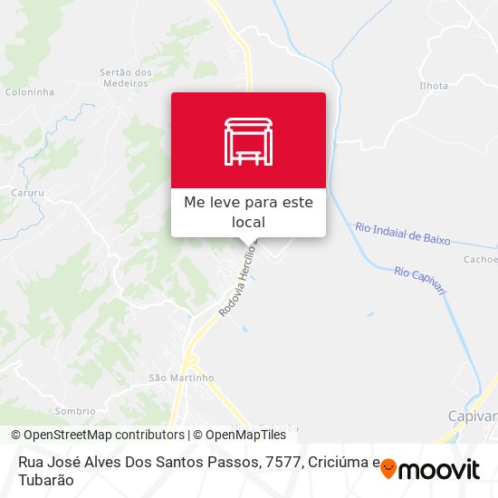 Rua José Alves Dos Santos Passos, 7577 mapa