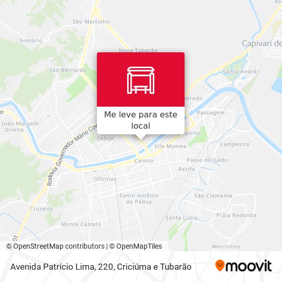 Avenida Patrício Lima, 220 mapa