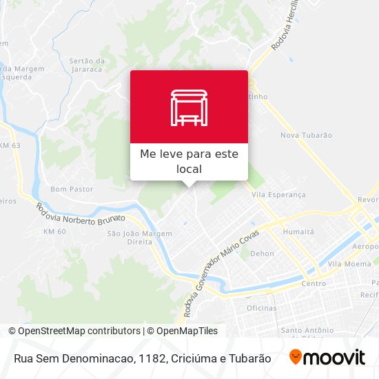 Rua Sem Denominacao, 1182 mapa