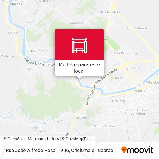 Rua João Alfredo Rosa, 1906 mapa