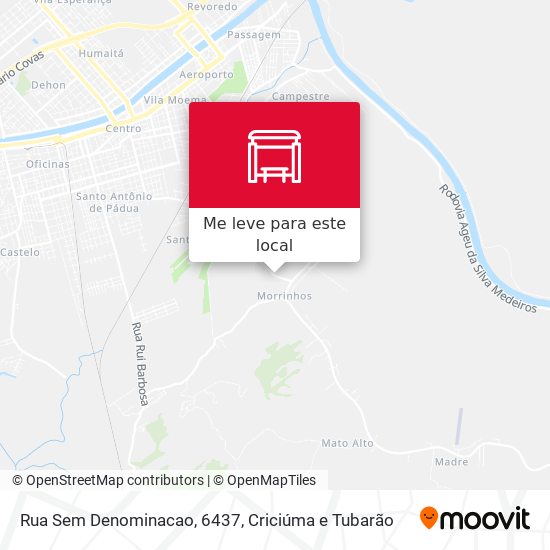 Rua Sem Denominacao, 6437 mapa