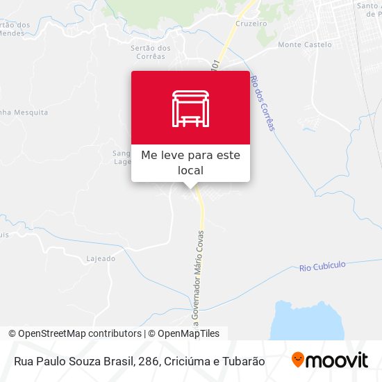 Rua Paulo Souza Brasil, 286 mapa