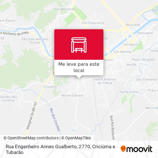 Rua Engenheiro Annes Gualberto, 2770 mapa