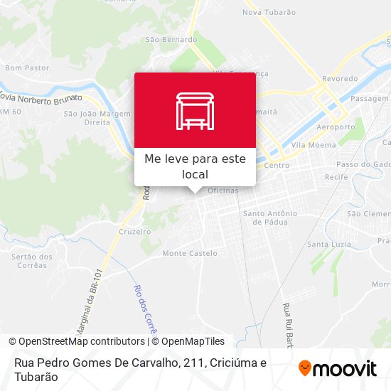 Rua Pedro Gomes De Carvalho, 211 mapa