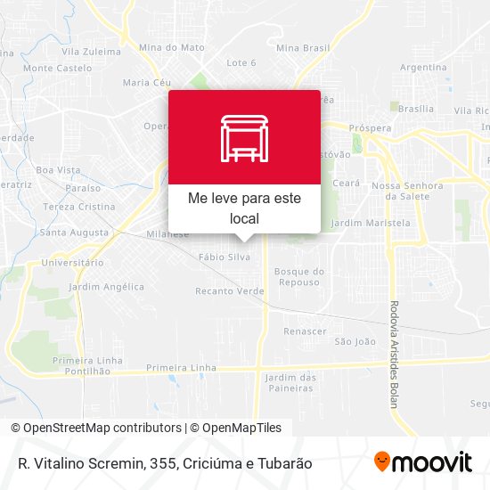 R. Vitalino Scremin, 355 mapa