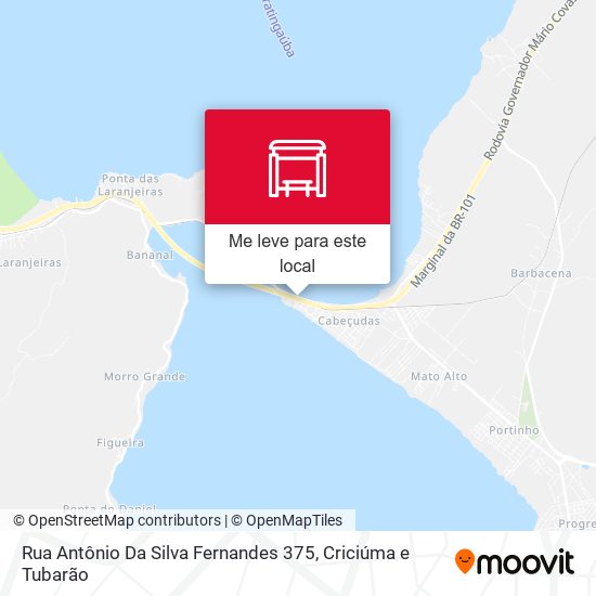 Rua Antônio Da Silva Fernandes 375 mapa