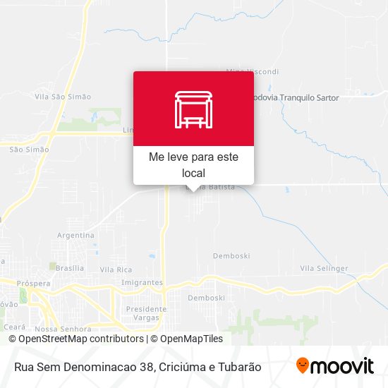 Rua Sem Denominacao 38 mapa