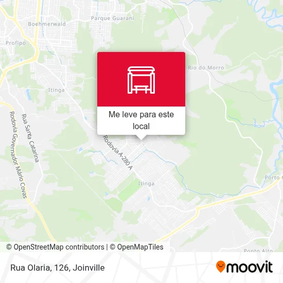 Rua Olaria, 126 mapa