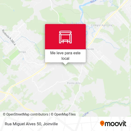 Rua Miguel Alves 50 mapa