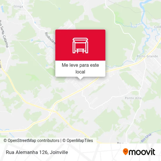 Rua Alemanha 126 mapa