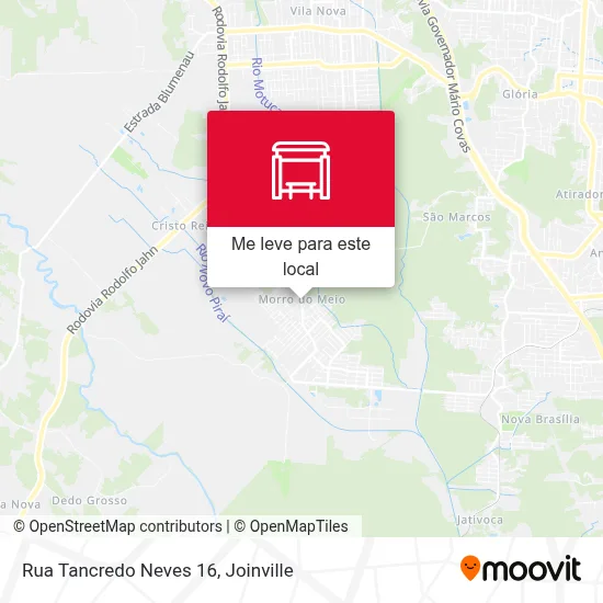 Rua Tancredo Neves 16 mapa
