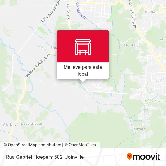 Rua Gabriel Hoepers 582 mapa