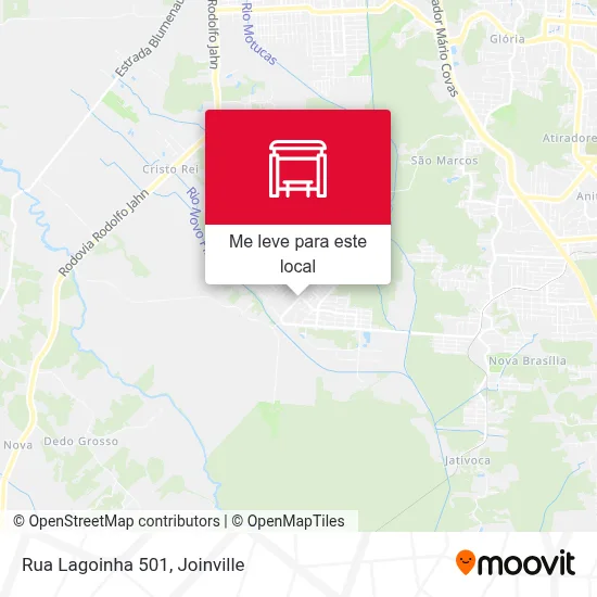 Rua Lagoinha 501 mapa