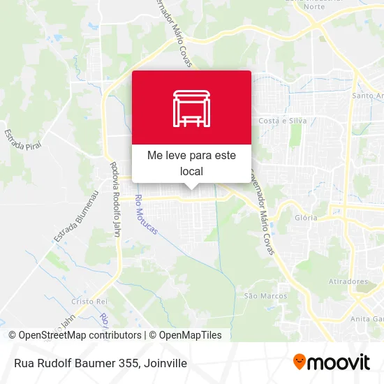 Rua Rudolf Baumer 355 mapa