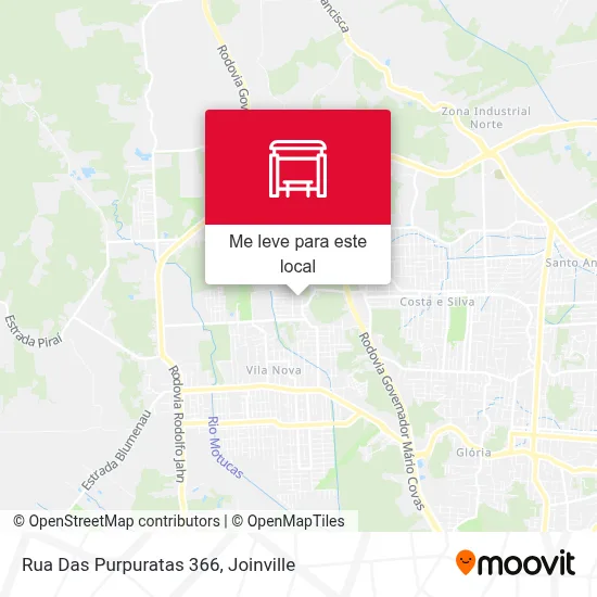 Rua Das Purpuratas 366 mapa