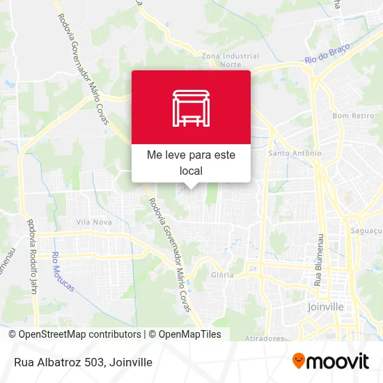 Rua Albatroz 503 mapa