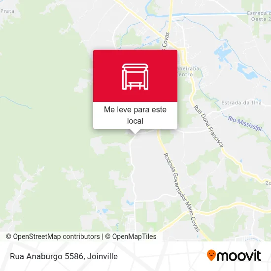 Rua Anaburgo 5586 mapa