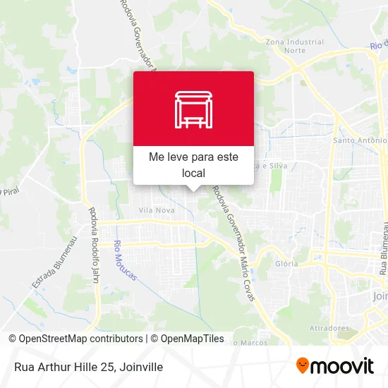 Rua Arthur Hille 25 mapa