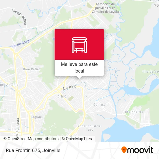 Rua Frontin 675 mapa