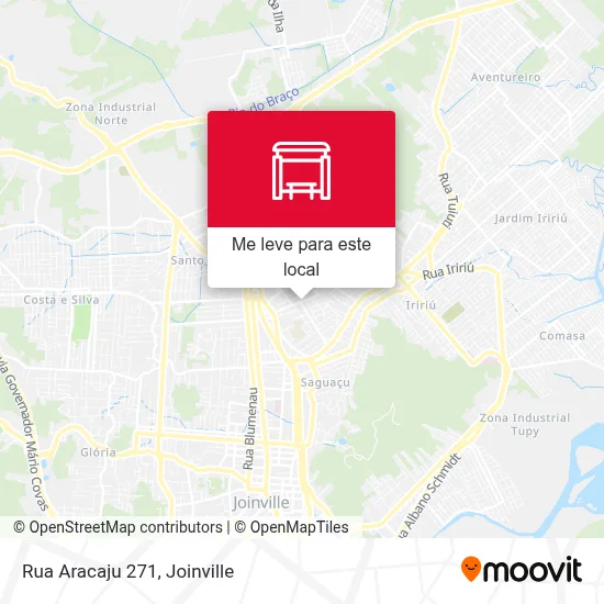 Rua Aracaju 271 mapa