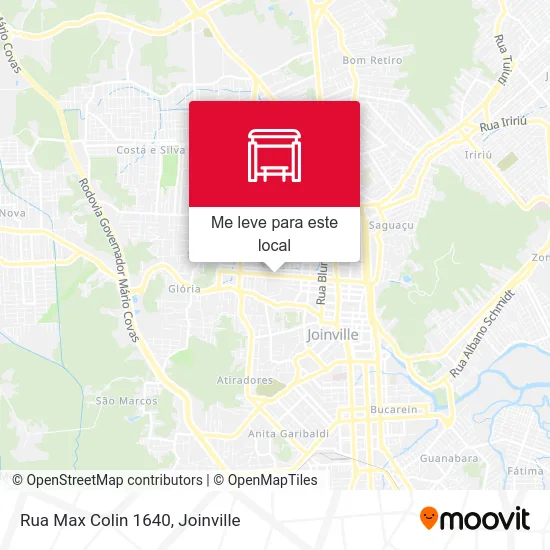 Rua Max Colin 1640 mapa