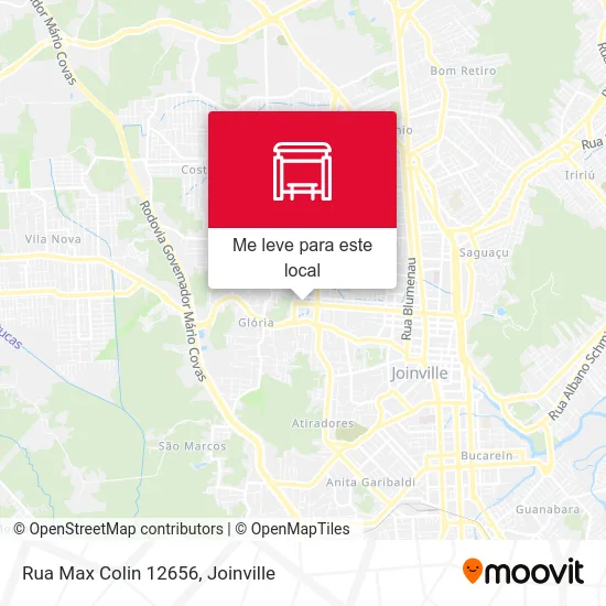 Rua Max Colin 12656 mapa