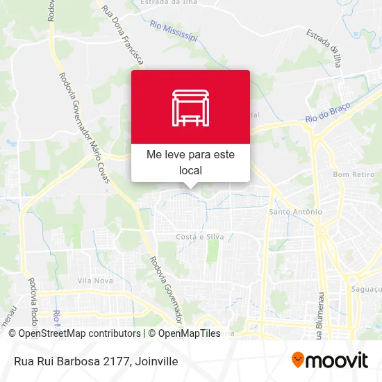 Rua Rui Barbosa 2177 mapa