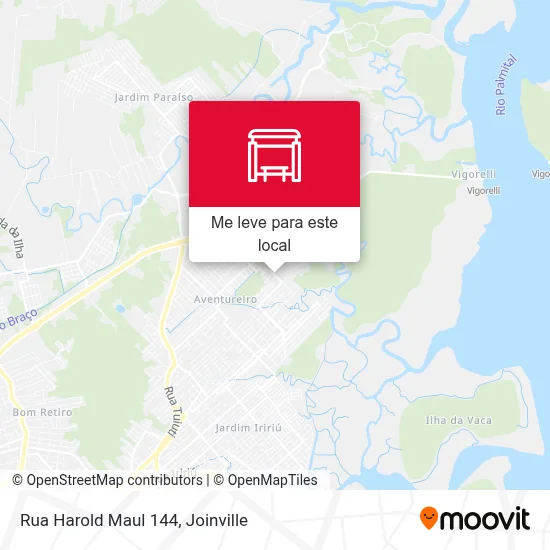 Rua Harold Maul 144 mapa