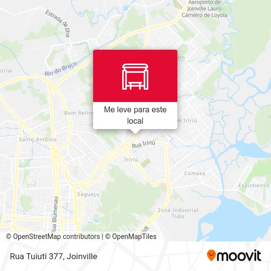 Rua Tuiuti 377 mapa