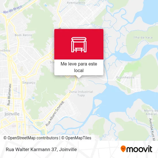 Rua Walter Karmann 37 mapa