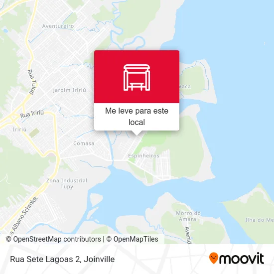 Rua Sete Lagoas 2 mapa
